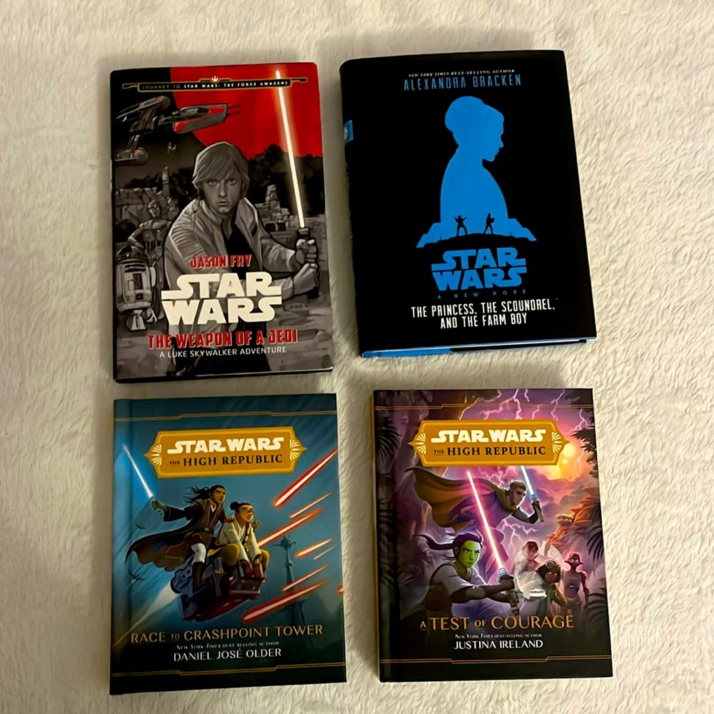 4‎ Star Wars themed books - brand new, never read